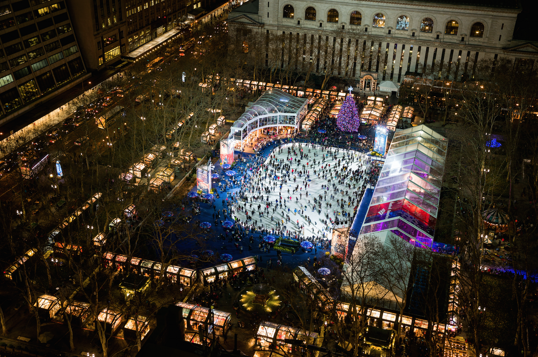 Weihnachten in New York - Bryant Park Winter Village