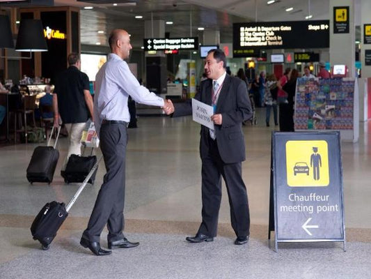 Transfert aéroport privé avec bienvenue