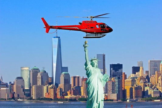 Ein Helikopterflug über New York City - die Stadt die niemals schläft