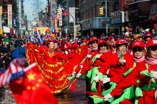 Die Paraden zu Chinesischem Neujahr