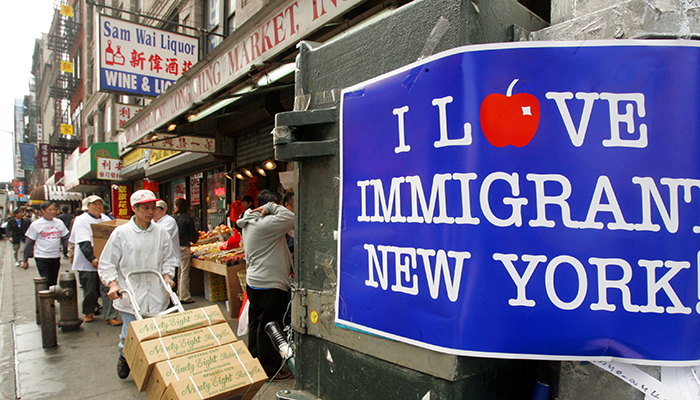Ein Brooklyn Gastronom schätzt die Immigranten von New York