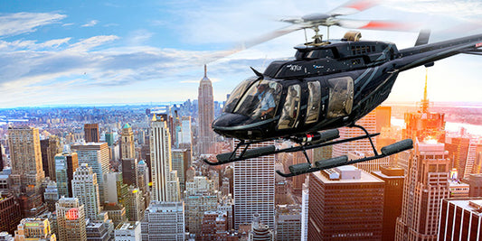 Die besten Helikopterflüge in New York, mit offenen und geschloßenen Türen