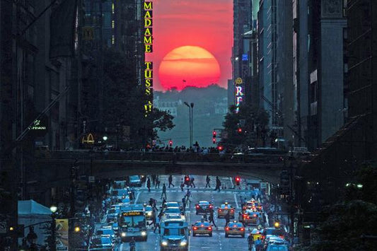 Das sind die 2017 Manhattanhenge Termine