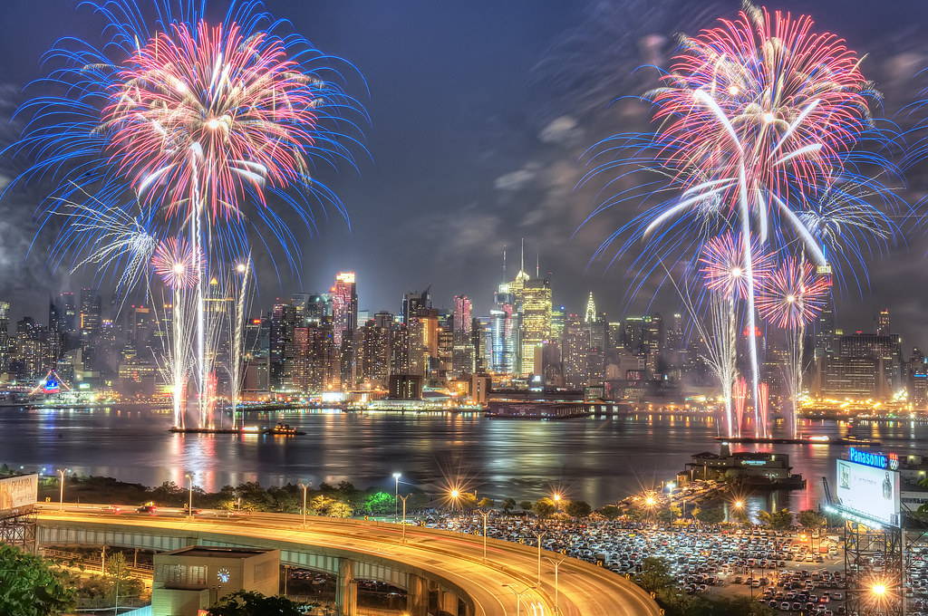 2024 4th of July Feuerwerk in New York