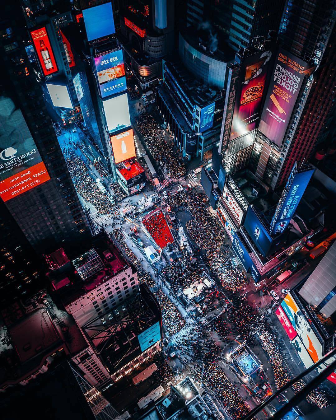Silvester in New York - Times Square, Events, Parties und Feuerwerk