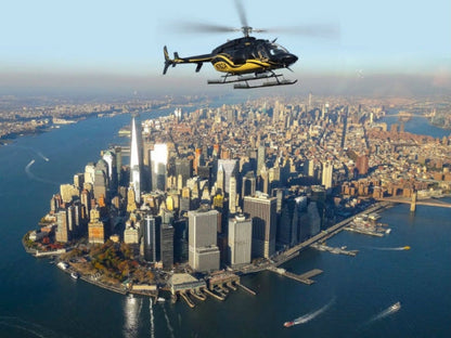 Private helicopter airport transfer 