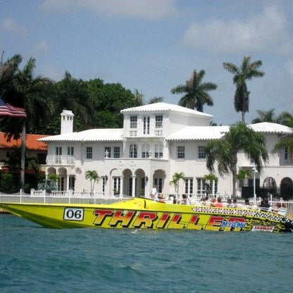 Miami sightseeing by speedboat 